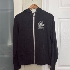 Vintage Stone Brewing Co. Grey Hoodie